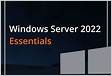 Windows Server 2022 Essentials Showing as Windows Server